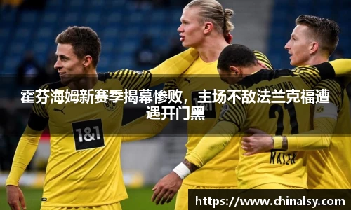 霍芬海姆新赛季揭幕惨败，主场不敌法兰克福遭遇开门黑